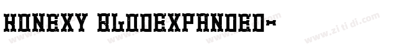 konexy BlodExpanded字体转换